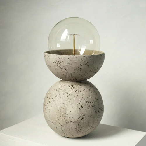 Jecmuse - Rock Ceramic Lamp