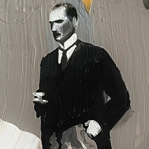 Lovinart - " Atatürk 2" By Salim Başyiğit Print