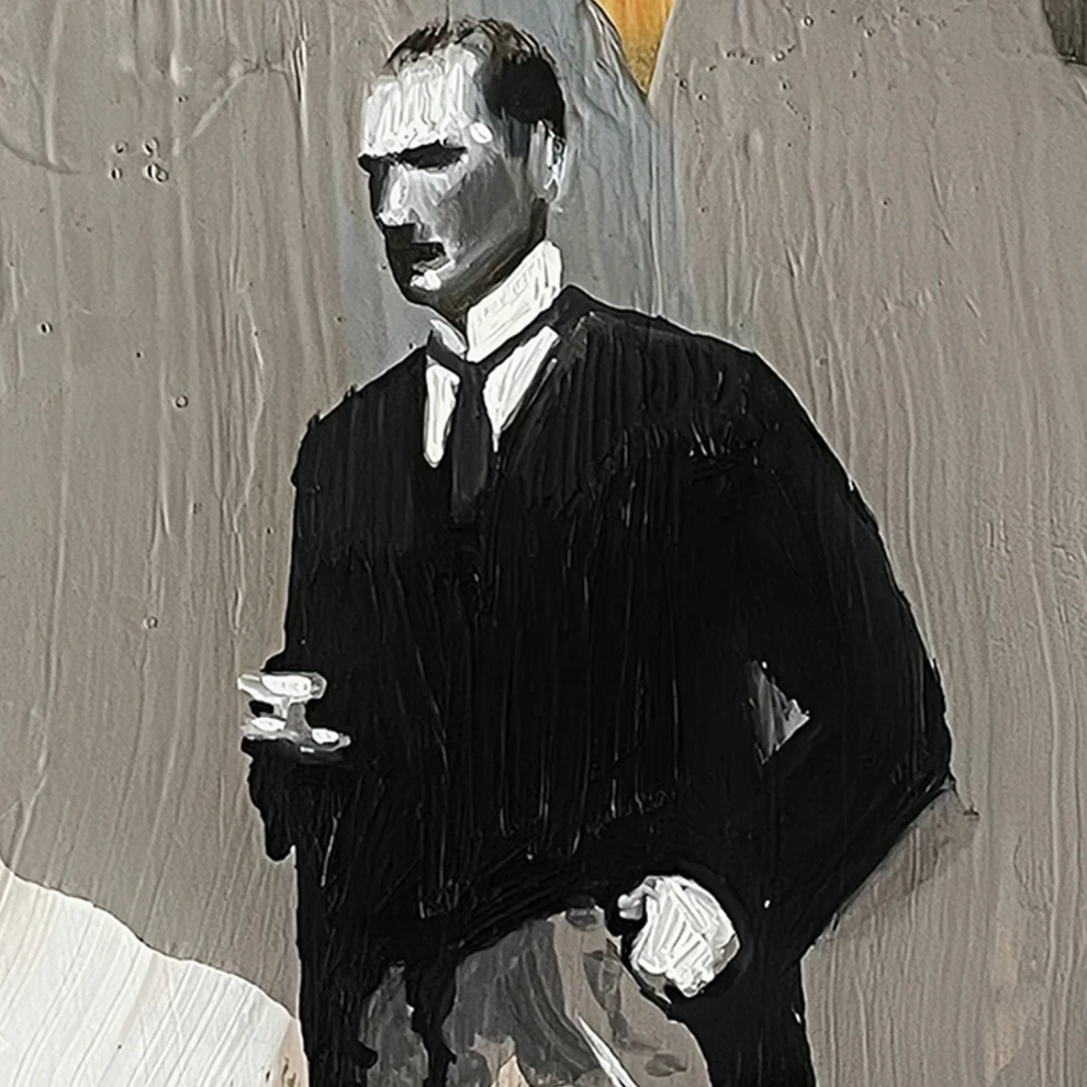 Lovinart - " Atatürk 2" By Salim Başyiğit Baskı