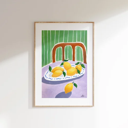 Elif Işık Töreci - Lemon Breeze - Print