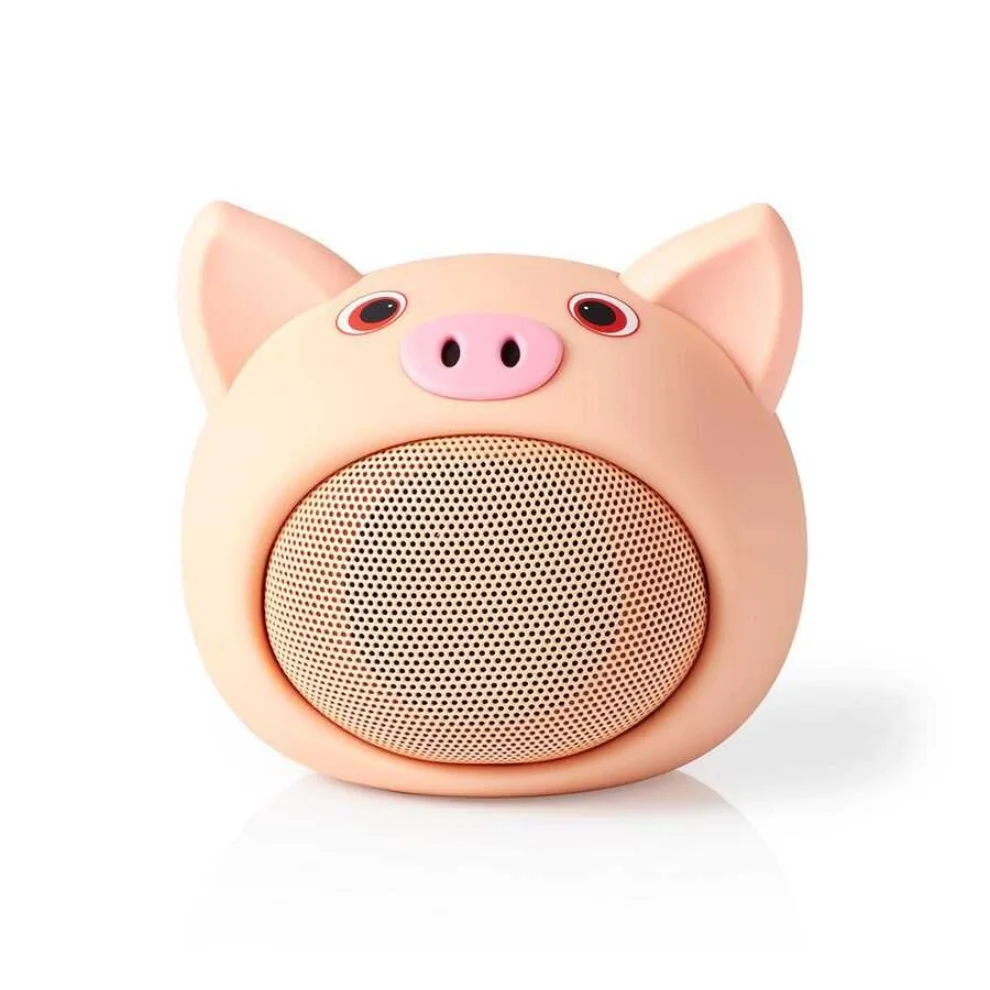 Nedis - Animaticks Pinky Pig Wireless Speaker