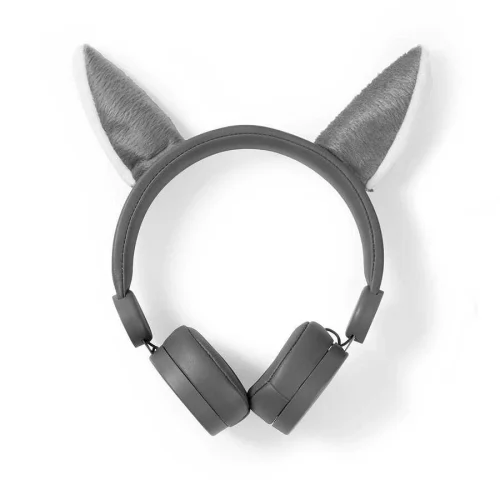 Nedis - Animaticks Willy Wolf Kablolu Kulaküstü Kulaklık