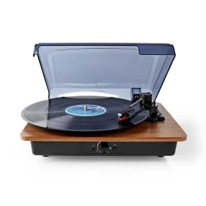 Classic Wood Lightweight Turntable Speaker