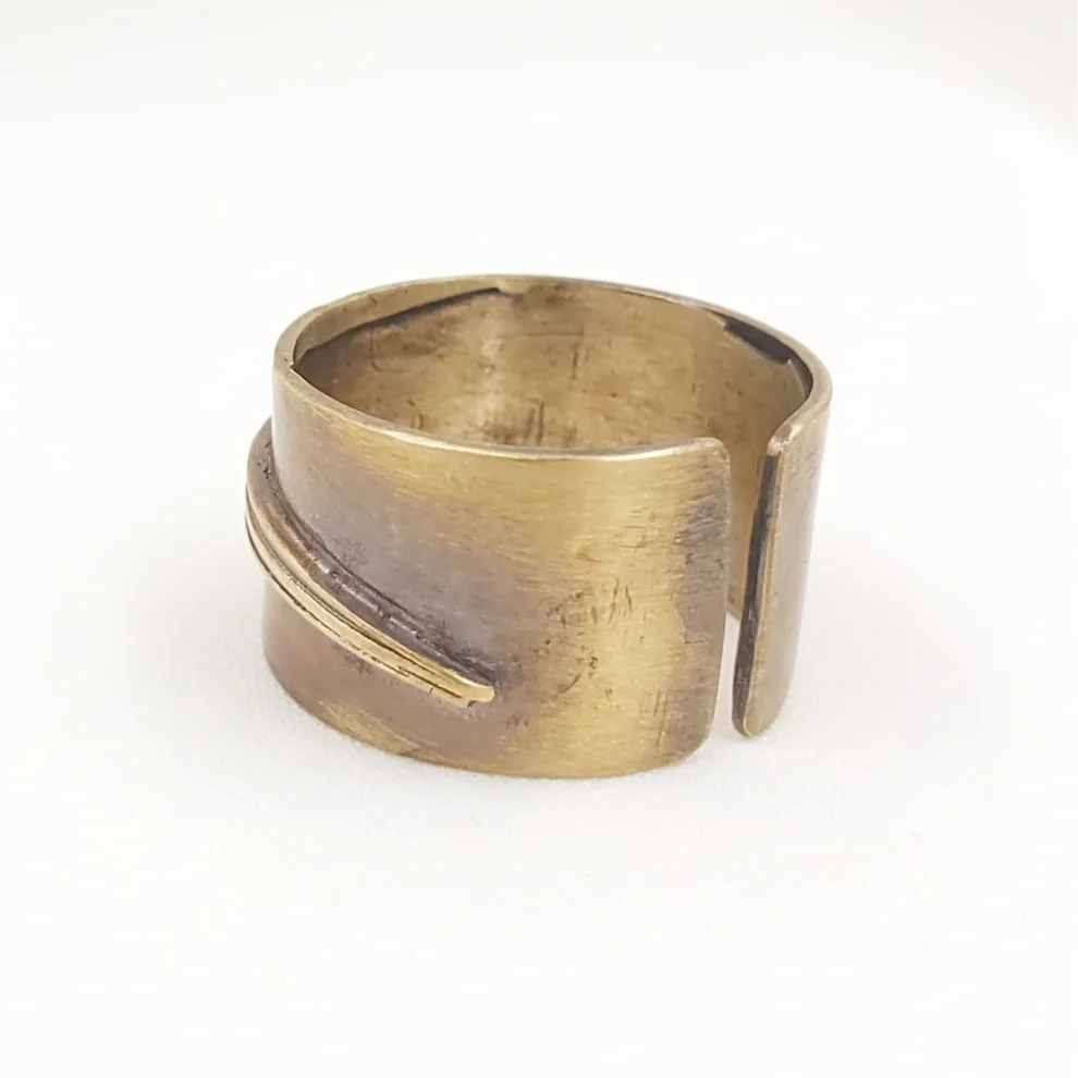 POJWoman by Pelin Özerson - Unisex Adjustable Ring