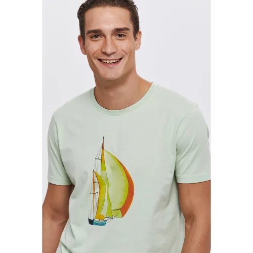 Port Royale	 - Santorini Sail Printed T-shirt