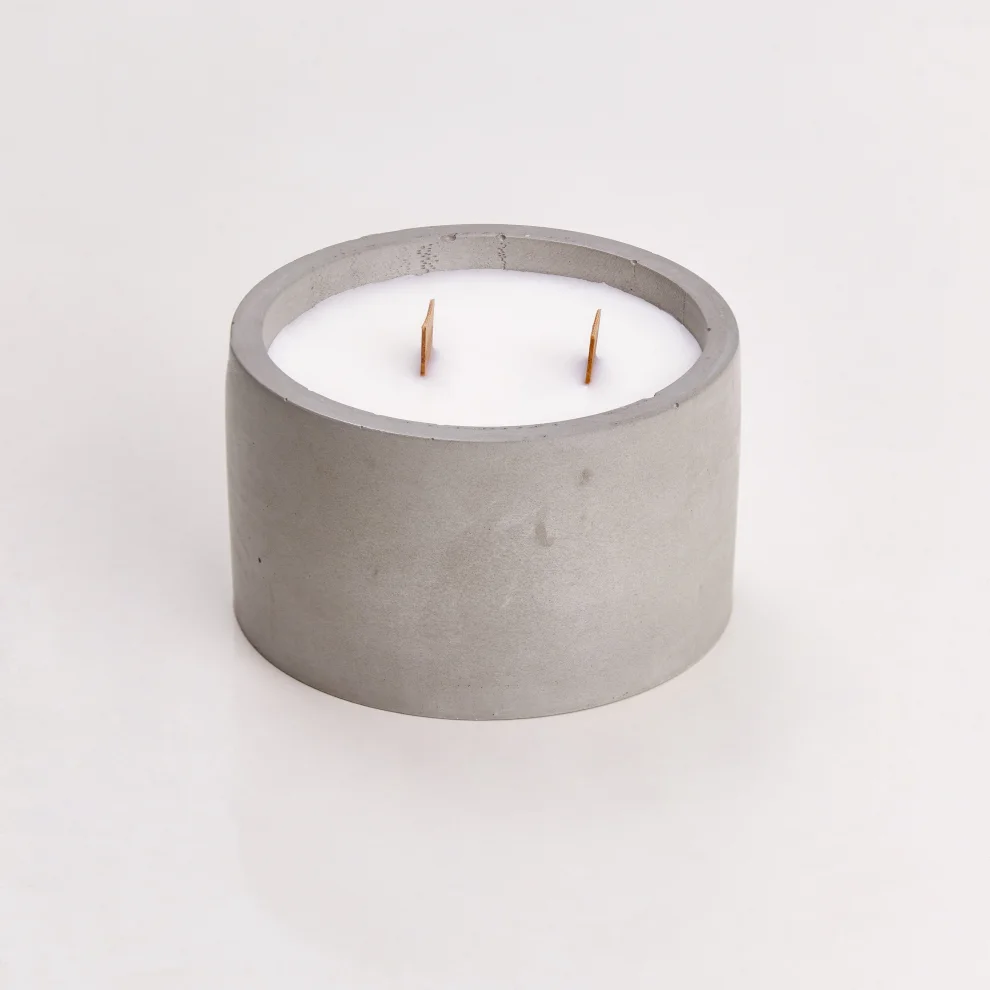 Duo Concept - Scented Soy Candle - Concrete