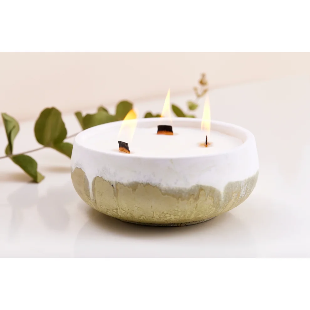 Duo Concept - Scented Soy Candle - Concrete