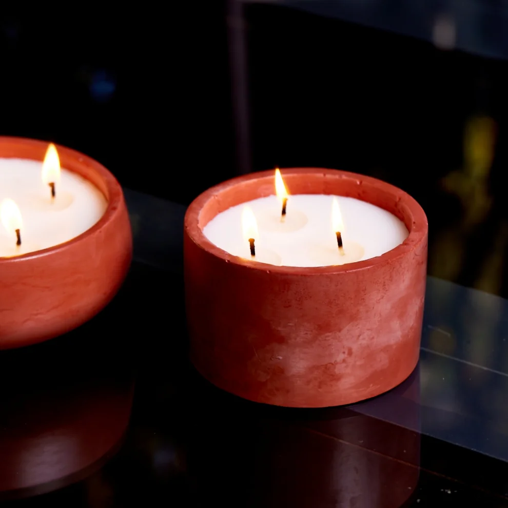 Duo Concept - Scented Soy Candle - Concrete