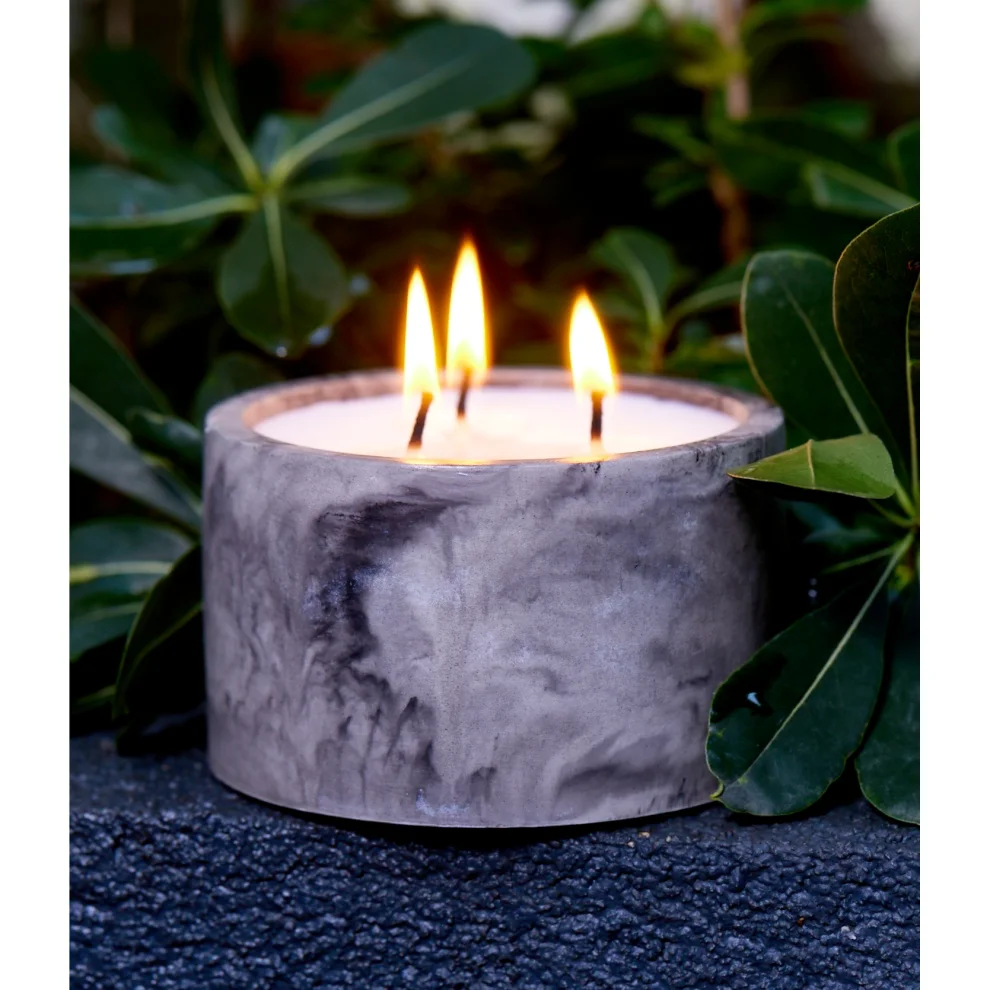 Duo Concept - Scented Soy Candle - Concrete