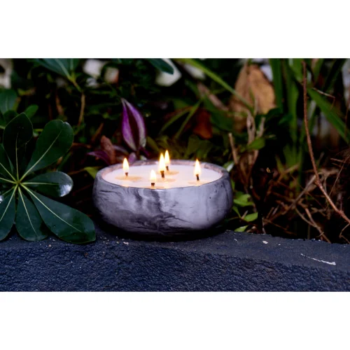 Duo Concept - Scented Soy Candle - Concrete