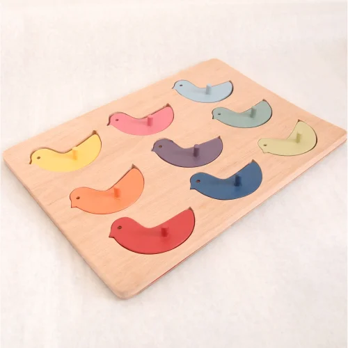 Oyuncu Kunduz Oyuncak - Color Teaching Chicks Toy