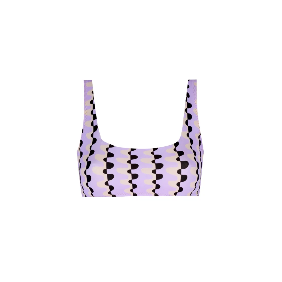 WAYT - Sonic Adventure-print Recycled Bikini Top