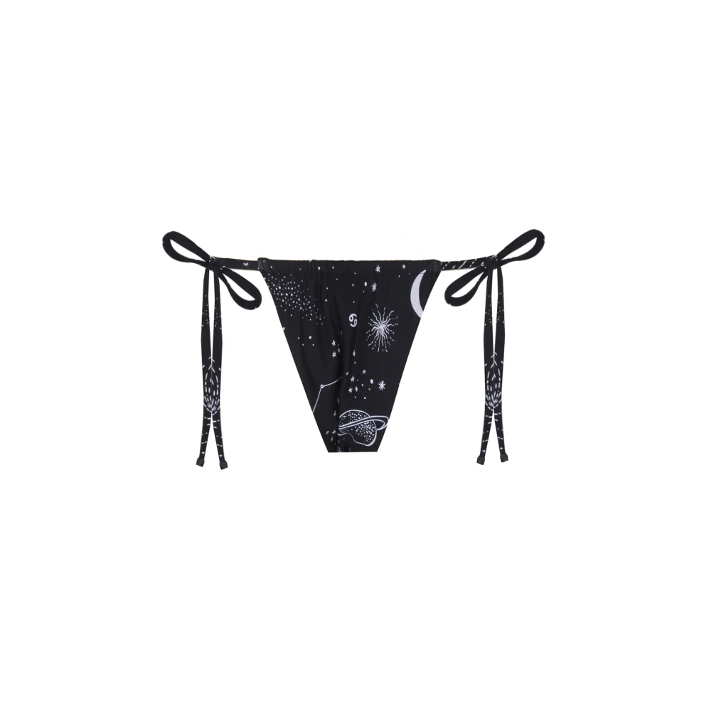 WAYT - Space Babe Celestial And Zodiac Print Recycled Bikini Bottom