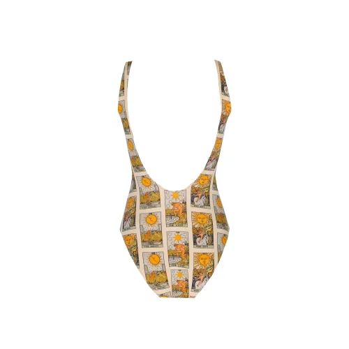 WAYT - Tarot-print Recycled Swimsuit