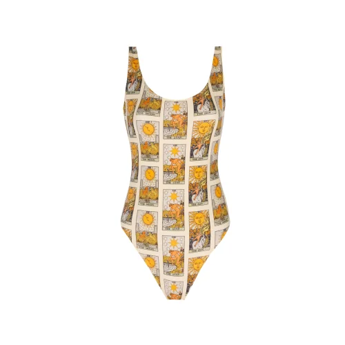 WAYT - Tarot-print Recycled Swimsuit