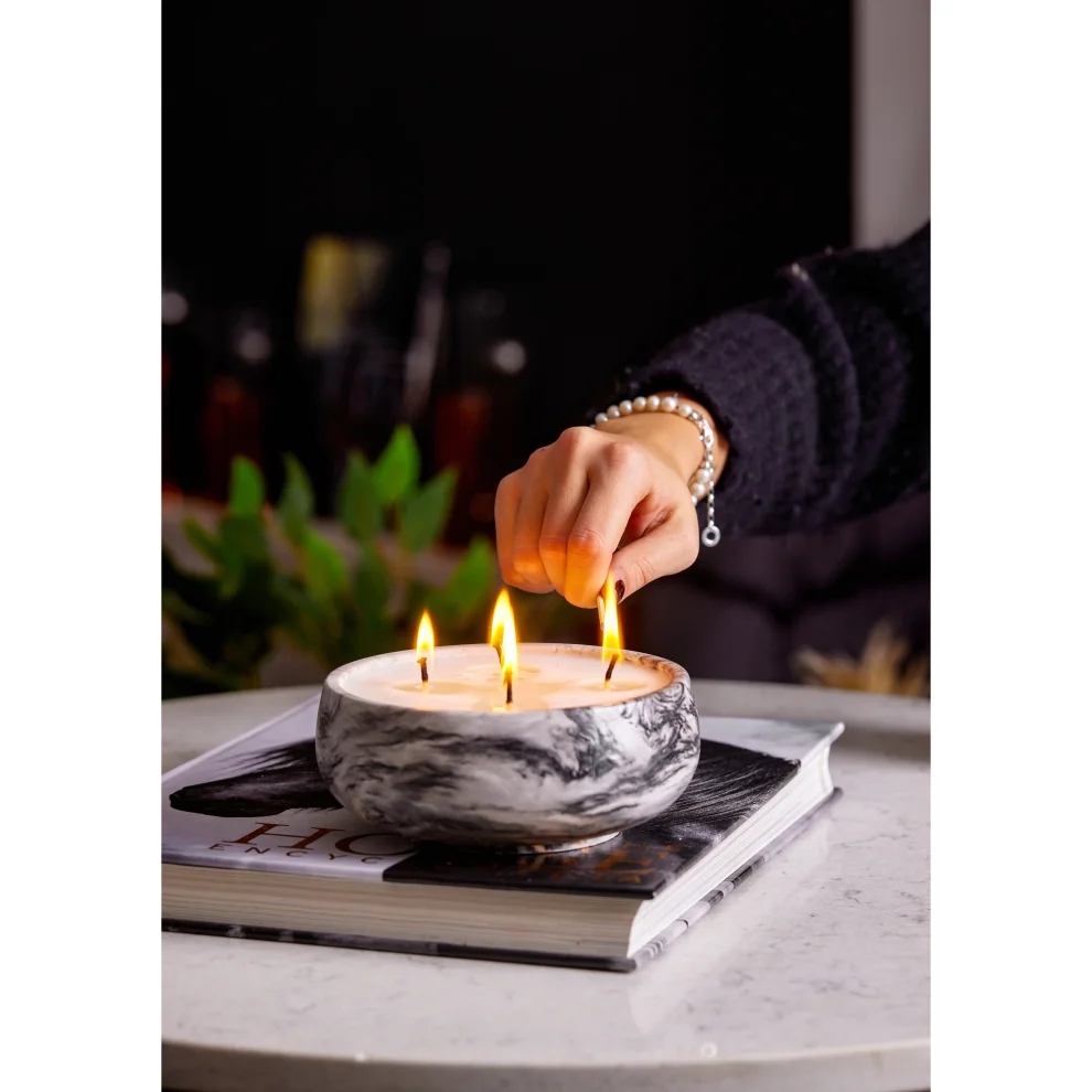 Duo Concept - Scented Soy Candle - Concrete