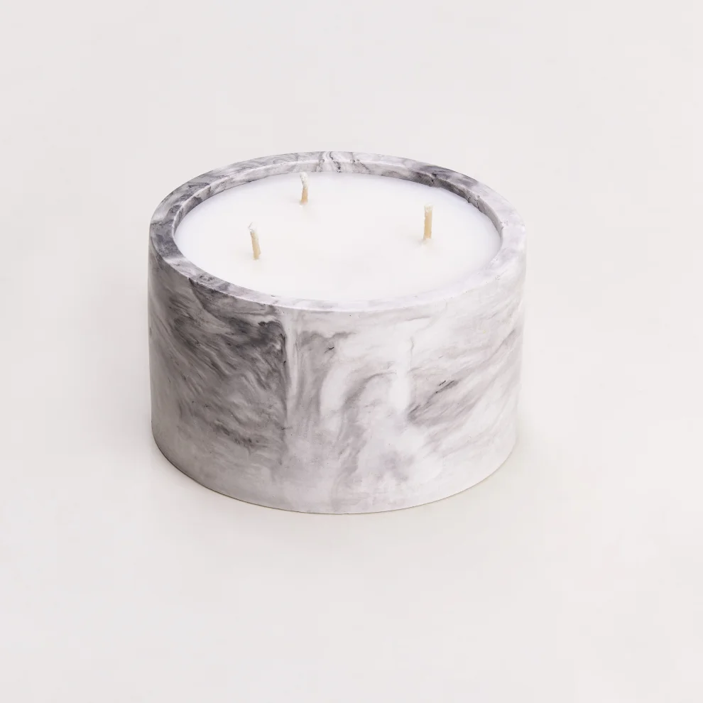 Duo Concept - Scented Soy Candle - Concrete