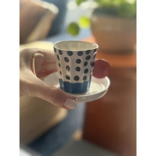 Gügü Handmade Ceramics - Dots Fincan