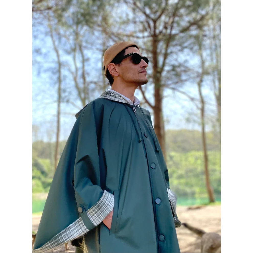 Waterproof cape coat cheap