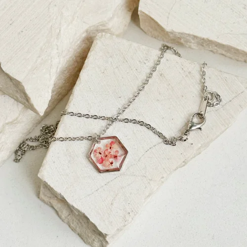 Fiorel Design - Daily Bloom - Flower Hexagon Necklace