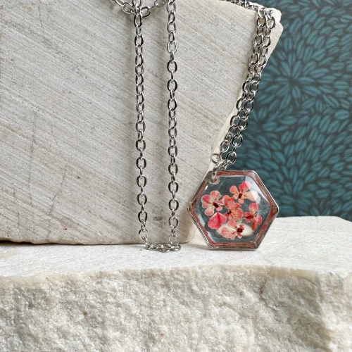 Fiorel Design - Daily Bloom - Flower Hexagon Necklace