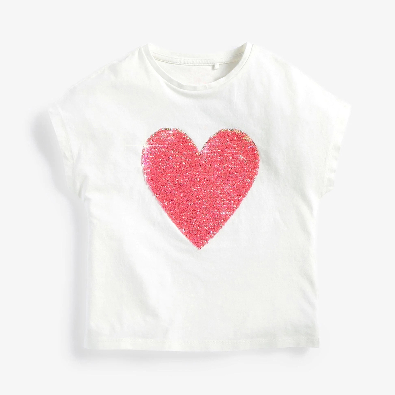 Sequin Heart T-shirt