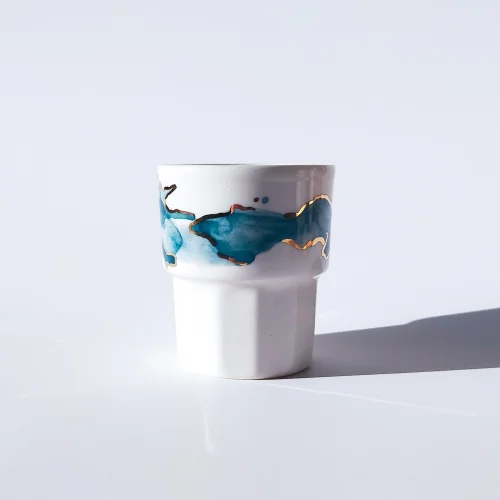 Opia Ceramics - Casablanca Double Espresso Bardağı