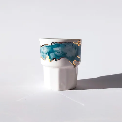 Opia Ceramics - Casablanca Double Espresso Bardağı