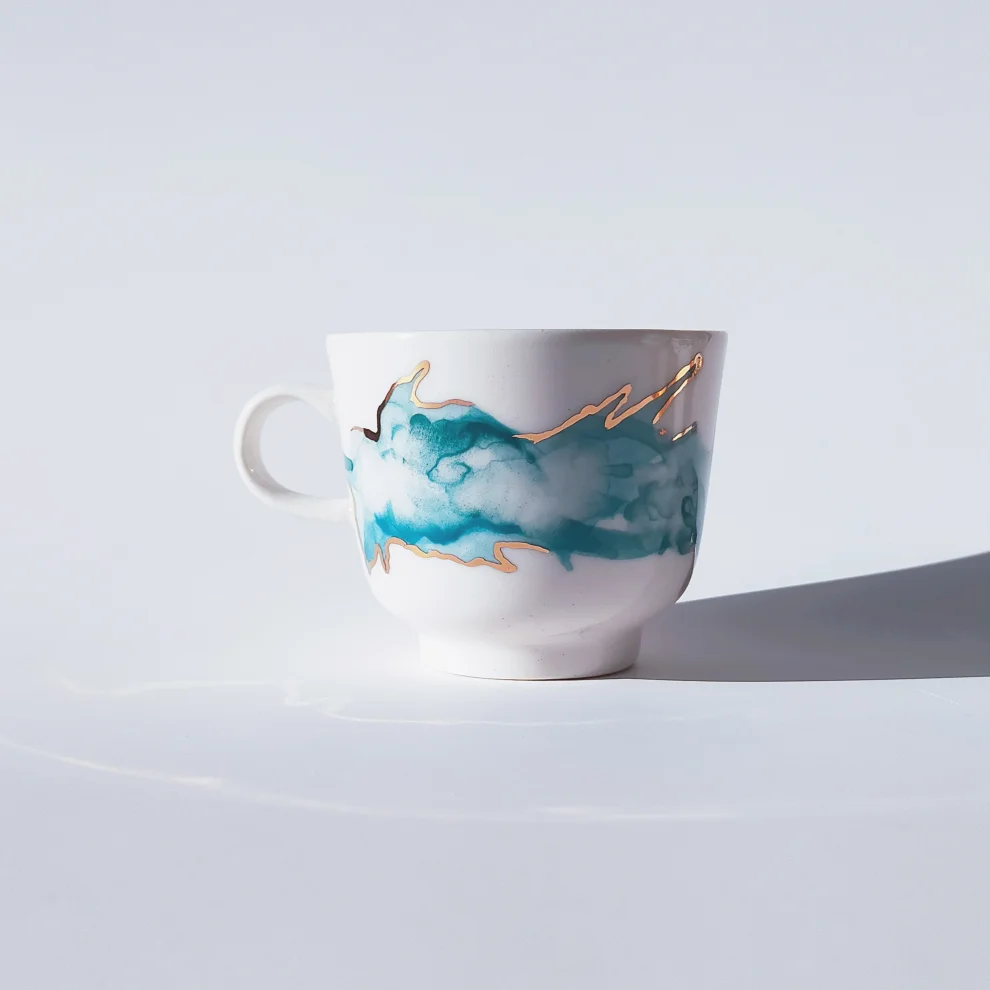 Opia Ceramics - Watercolor Midi Mugs