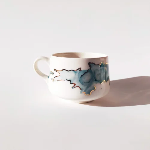 Opia Ceramics - Watercolor Mug