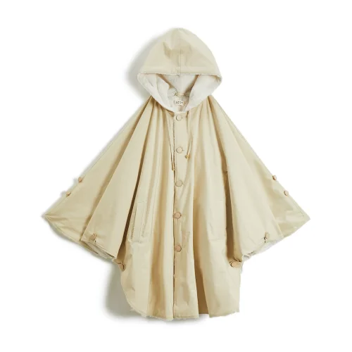 tosh workshop - Unisex Teddy Cape Coat