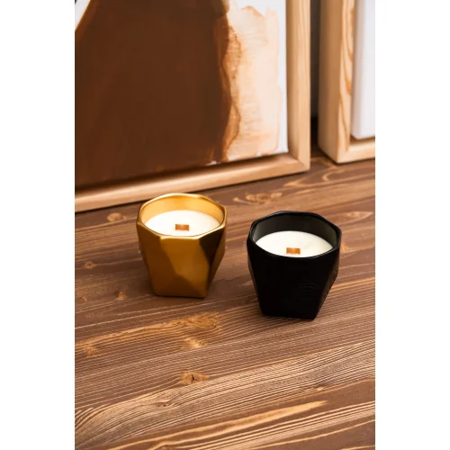 Maison Monson - Moi Gold Luxury Candle Floral And Moi Black Luxury Candle Spicy Woody