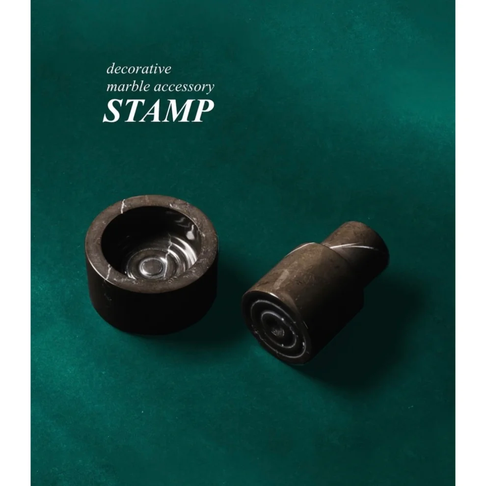 Design Elements - Stamp Marble Mortar