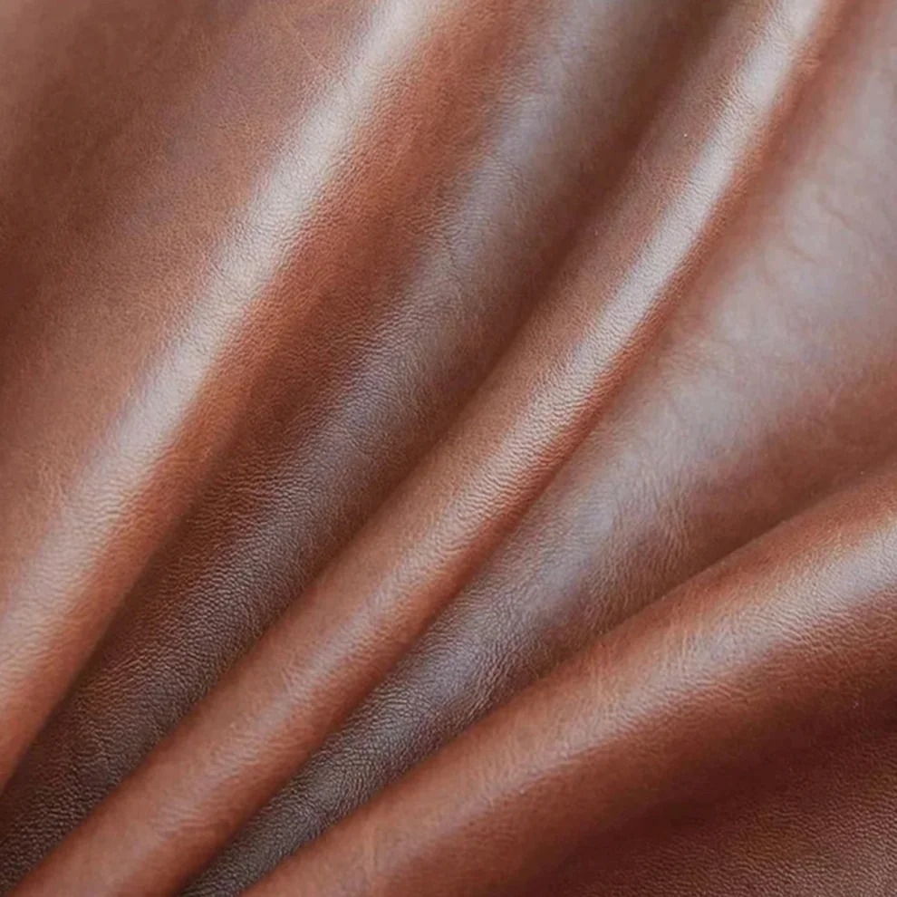 Modabilya - Mossel Square Stitched Leather Pillow