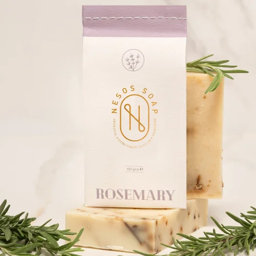 Nesos Soap - Handmade Natural Rosemary Hair And Hand Soap