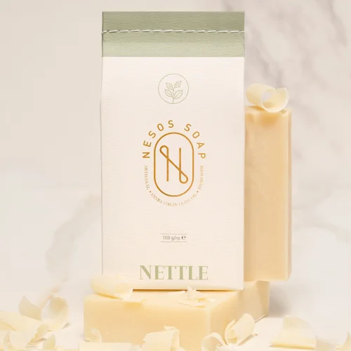 Nesos Soap - Handmade Natural Nettle Hair And Hand Soap