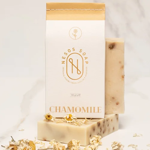 Nesos Soap - Handmade Natural Chamomile Hair And Hand Soap