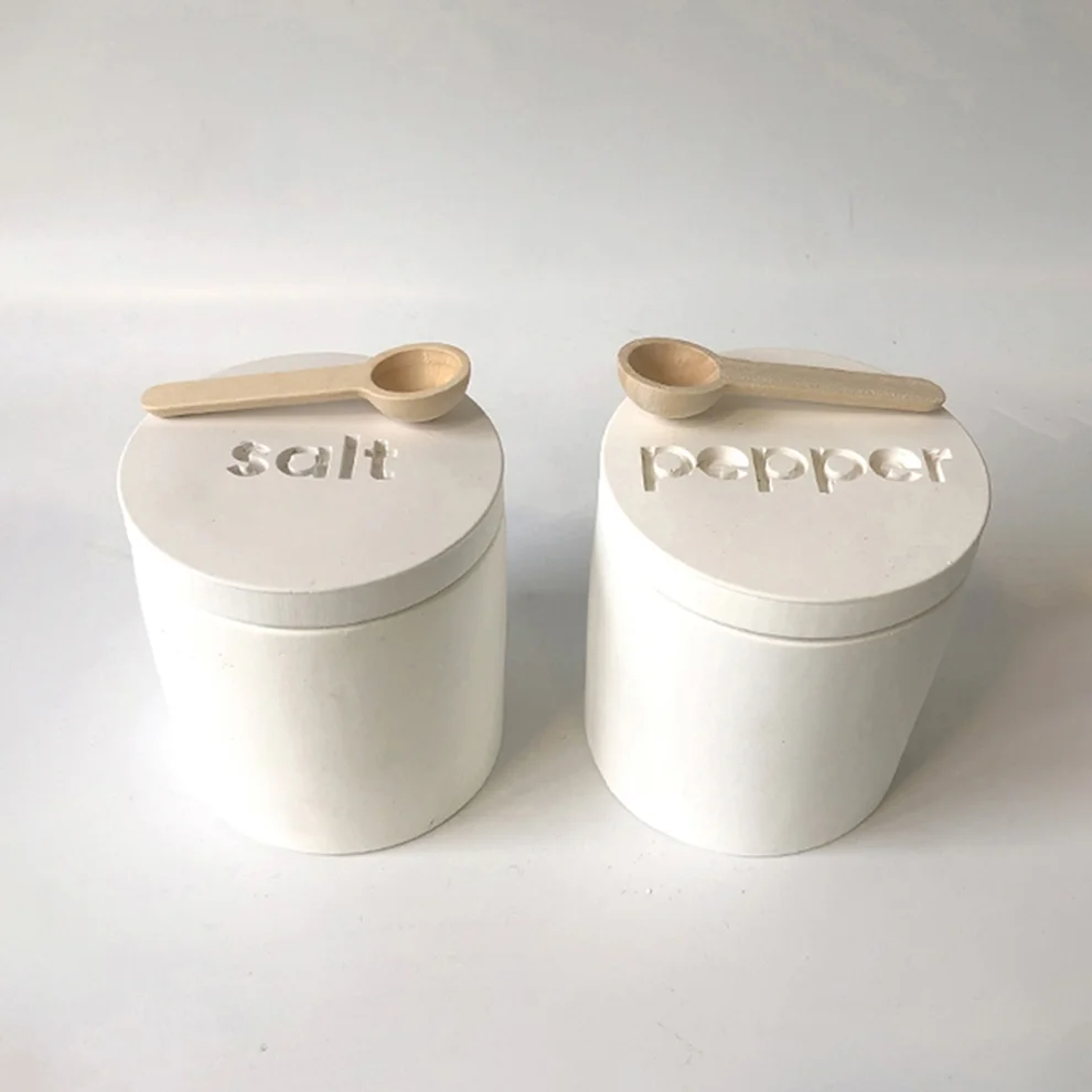 Studio Ays - Concrete Spice Containers