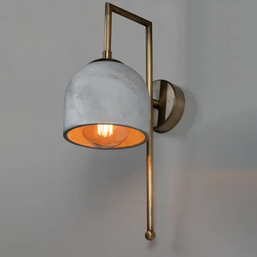 Womodesign - Bronze Metal Detail Cylinder Sconce