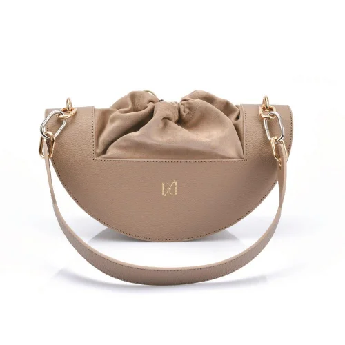 Pap Atelier Mink Monami Halfmoon Shoulder Bag hipicon