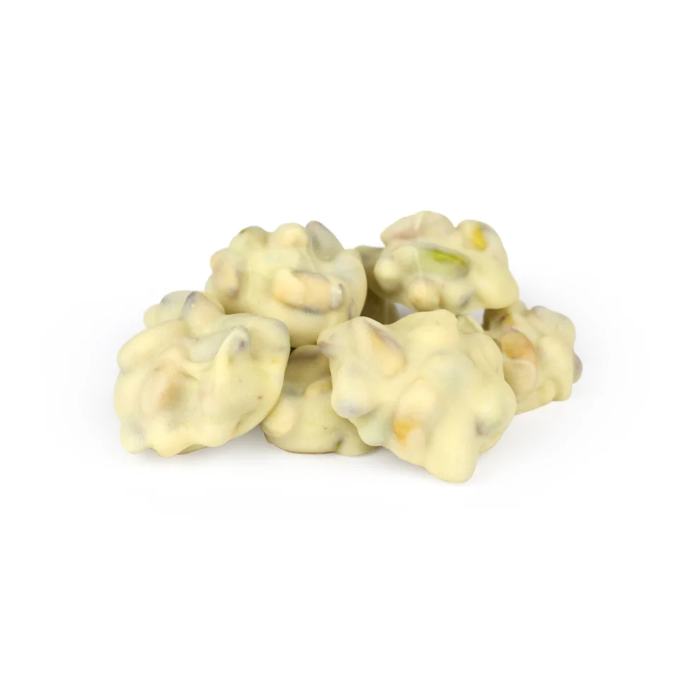 Juliette Artisan Chocolatier - White Chocolate Rocher With Pistachios