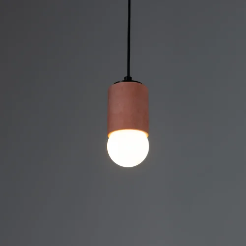 Womodesign - Terracotta Cylinder Concrete Pendant Lighting