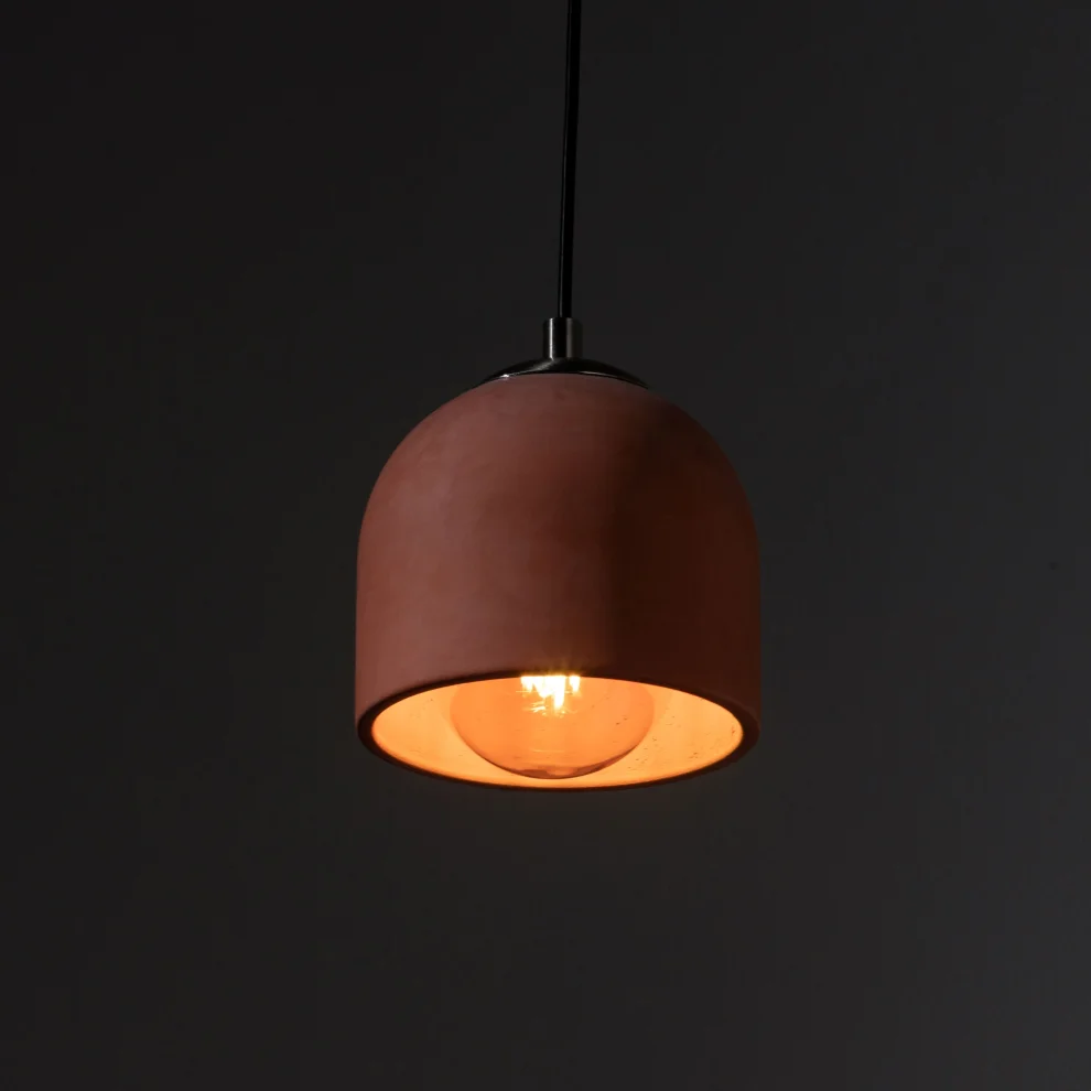 Womodesign - Terracotta Concrete Ceiling Lighting