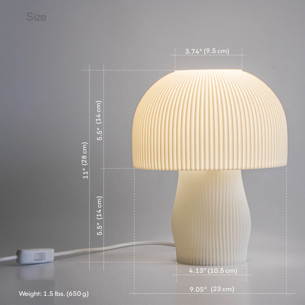 Soli Workshop - Pico Mushroom Lamp