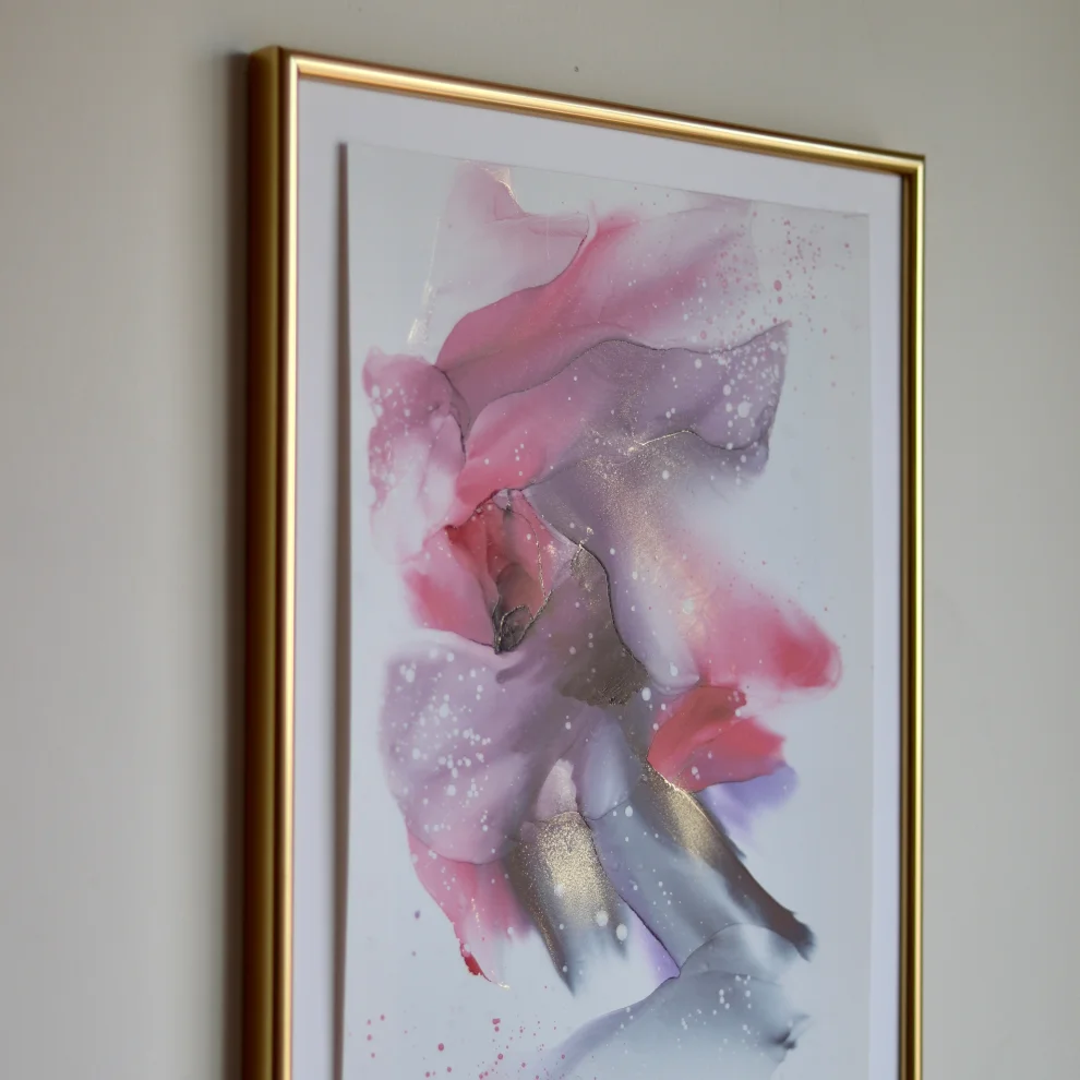Anastasha Ozlu - Pink Blush Original Painting