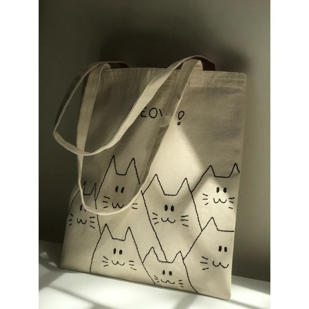 Bael İstanbul - Meow Tote Bag | hipicon