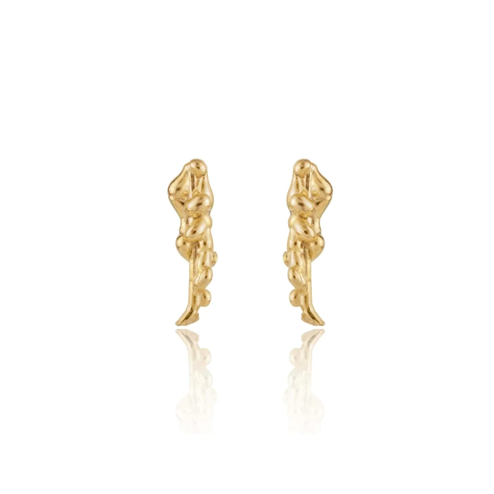 Cansui - Olive Branch Earring