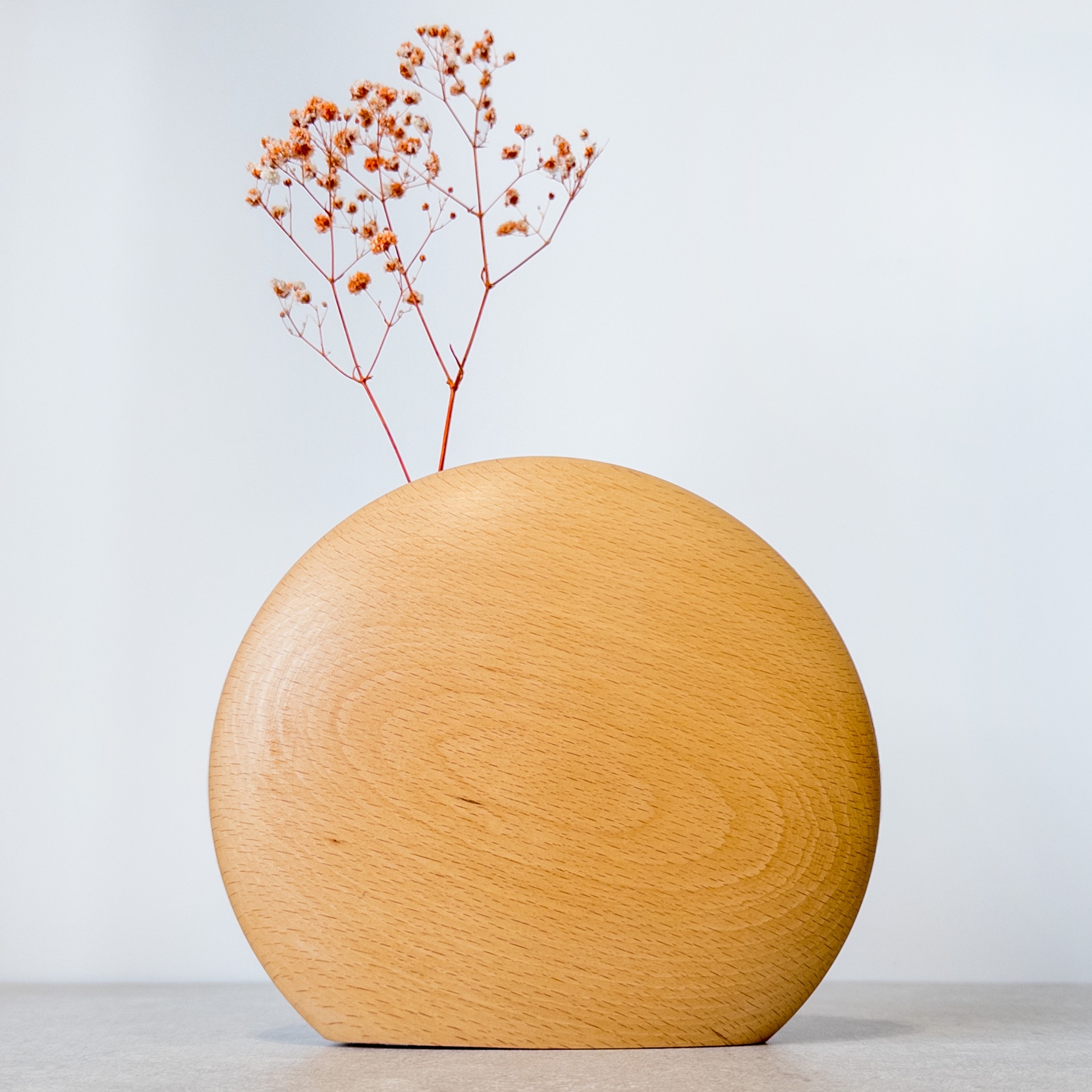 Kva Modern Wooden Vase