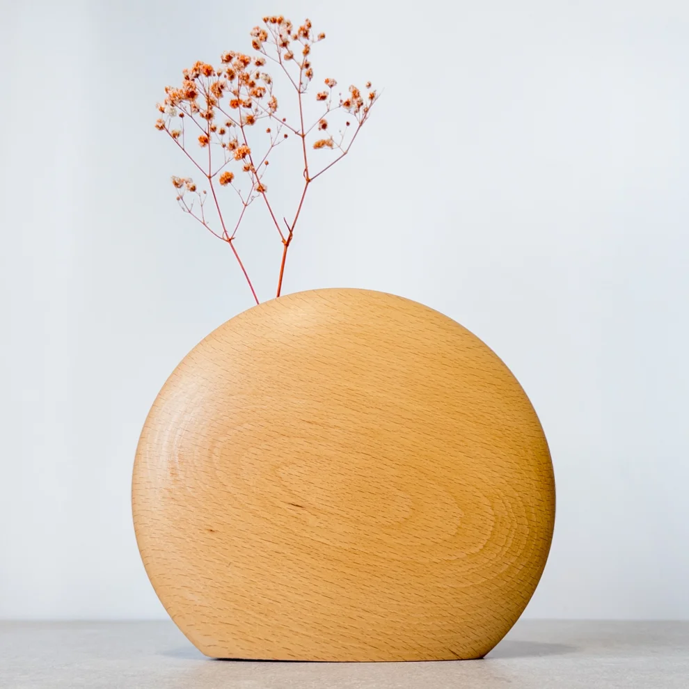 Foia - Kva Modern Wooden Vase