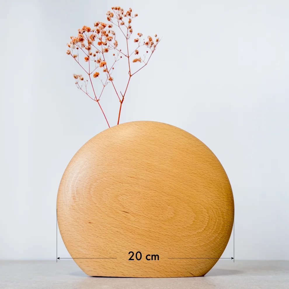 Foia - Kva Modern Wooden Vase